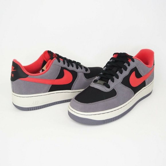Nike Air Force 1 One Low '07 Womens Shoes Black - Picture 8 of 12